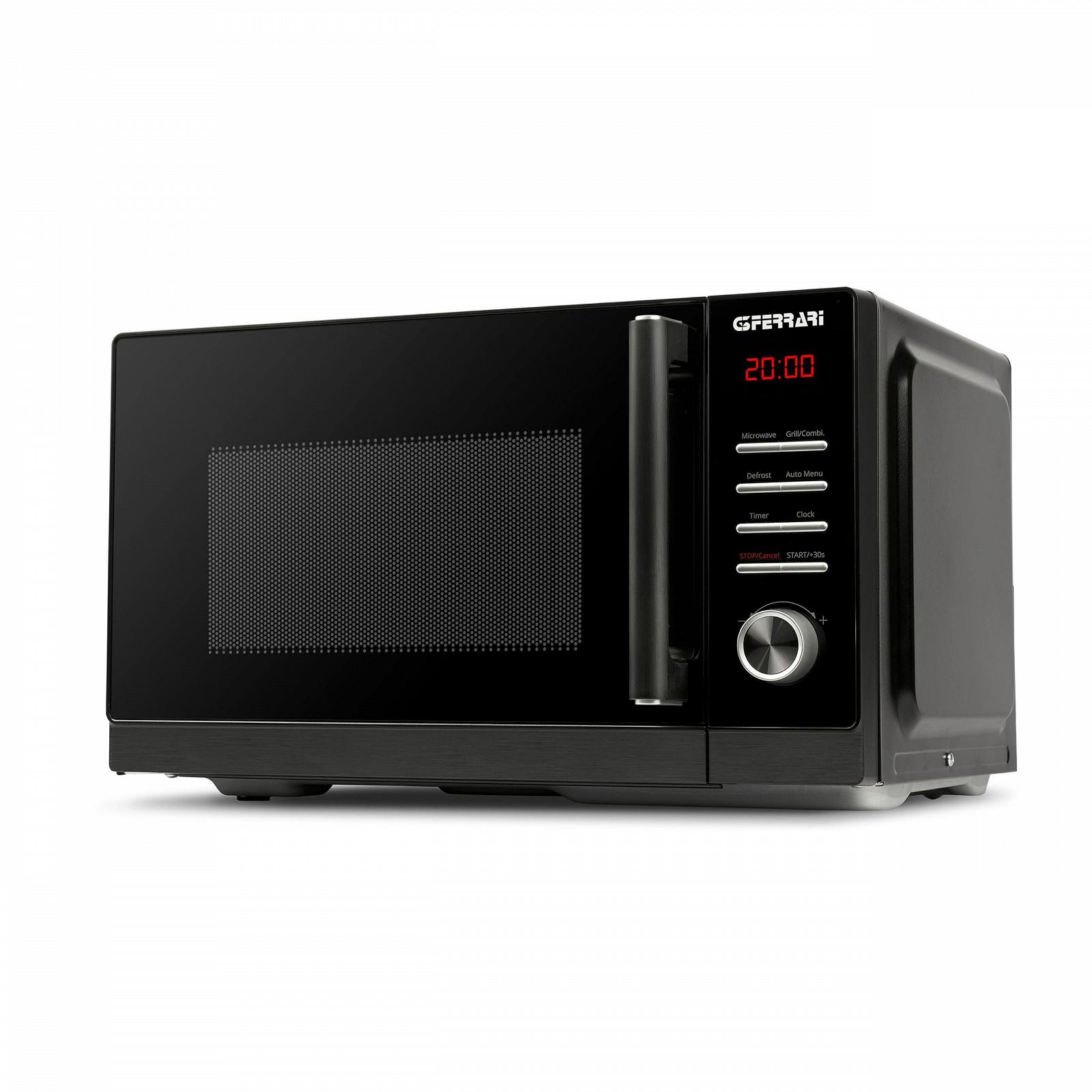 Микроволновая печь G3 Ferrari SaporMio G10183 25 л 800 Вт / 1000 Вт Гриль LED Таймер Черная, фото №1 Микроволновая печь G3 Ferrari SaporMio G10183 25 л 800 Вт / 1000 Вт Гриль LED Таймер Черная, фото №1