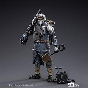 Фигурка Joytoy Warhammer 40,000 Astra Militarum Death Corps of War Veteran Squad Guardsman Demolitions Specialist JT2658, масштаб 1/18 synthetic.ua - Фото 1