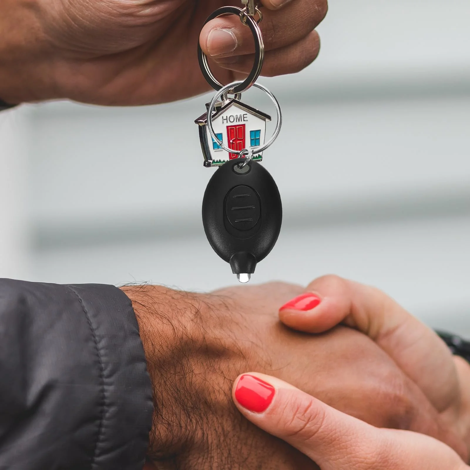 Фонарик Sosoport LED 6 шт. Брелок Маленький Компактный Легкий с Кольцом для Ключей для Чрезвычайных Ситуаций на Открытом Воздухе и Вечеринок, фото №7