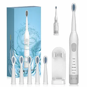 Звукова електрична зубна щітка CHAIN PEAK Акумуляторна 6 режимів 40000VPM - Фото 1