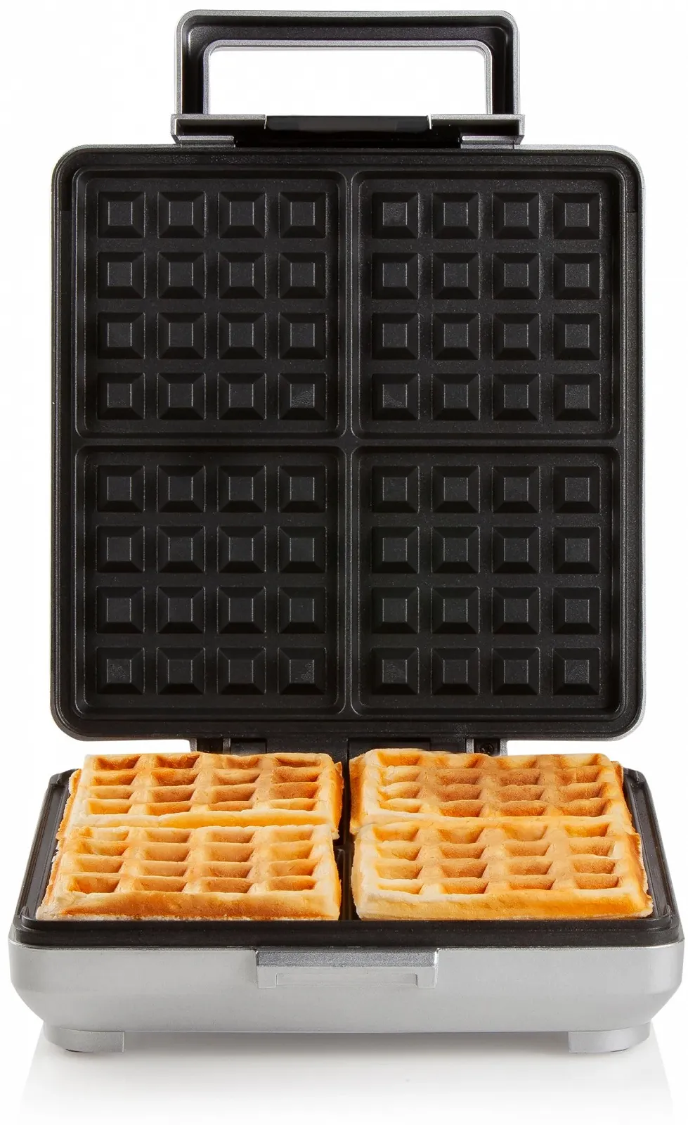 Вафельница DOMO DO9250W / 4 вафель / 1600 Вт / Серебристая, фото №2