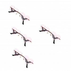 Окуляри Серцеподібні Безкаркасні PACKOVE 4 шт Пластик - Фото 1