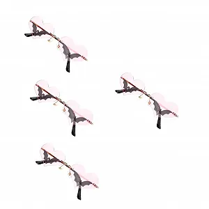 Очки Сердцевидные Бескаркасные PACKOVE 4 шт Пластик - Фото 1