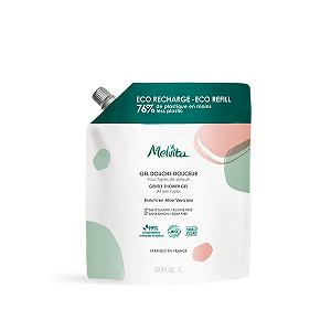 Гель для душу запаска Melvita Organic Aloe Vera 1000 мл - Фото 1