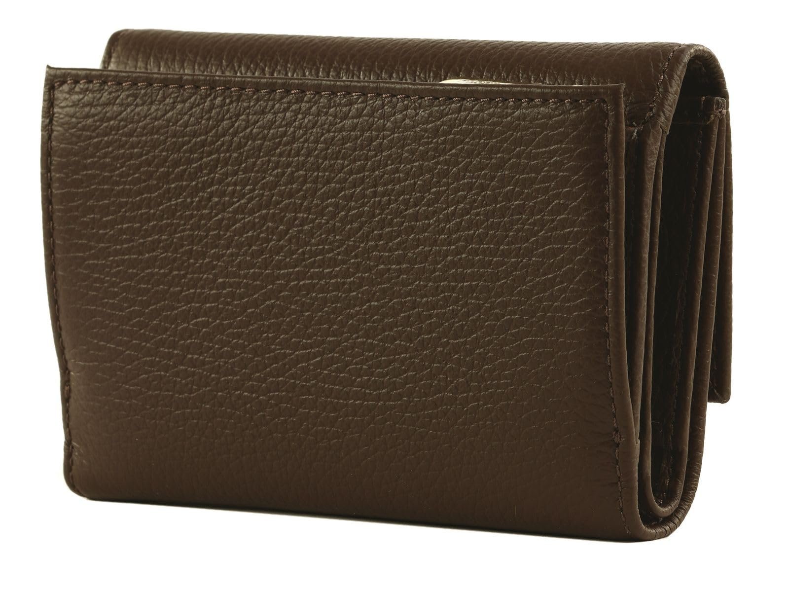 Кошелек Coccinelle Metallic Soft Grainy Leather Brunette, фото №5