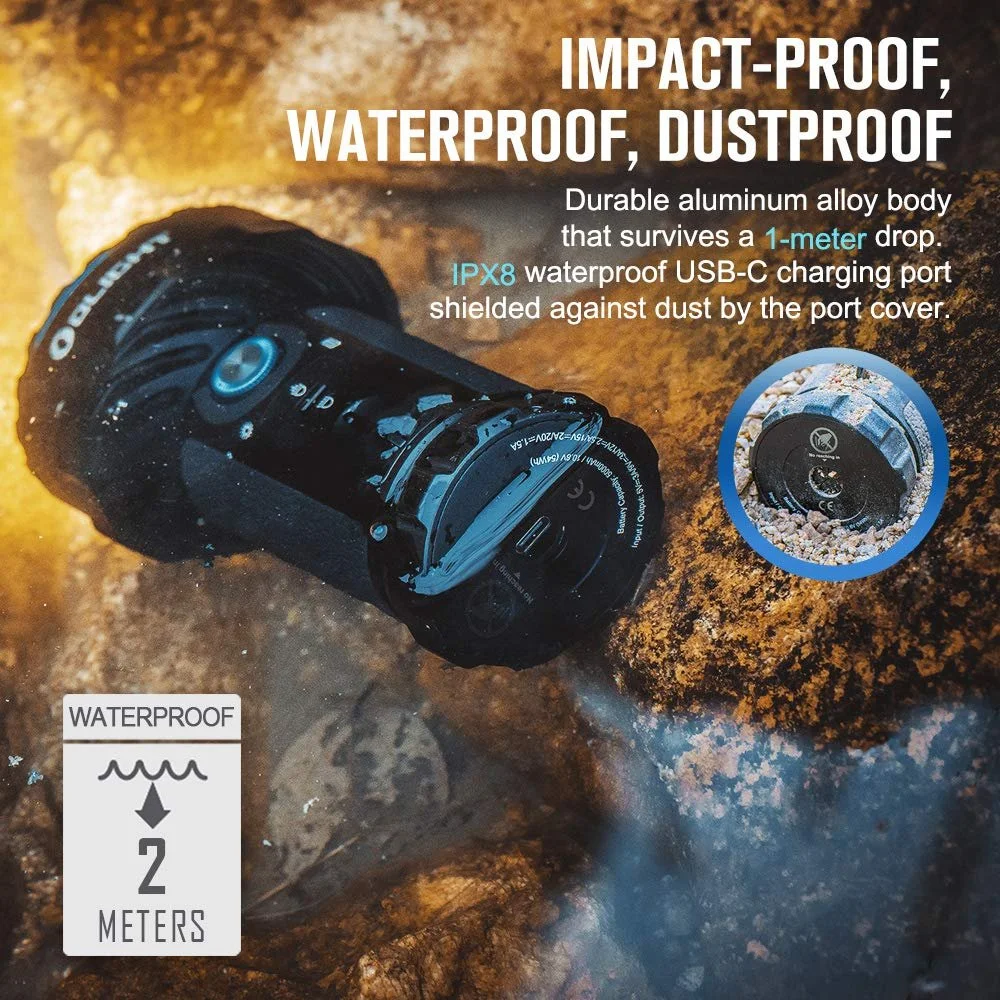 Ліхтар Olight X7R 2 Marauder LED 12000 люмен, фото №7