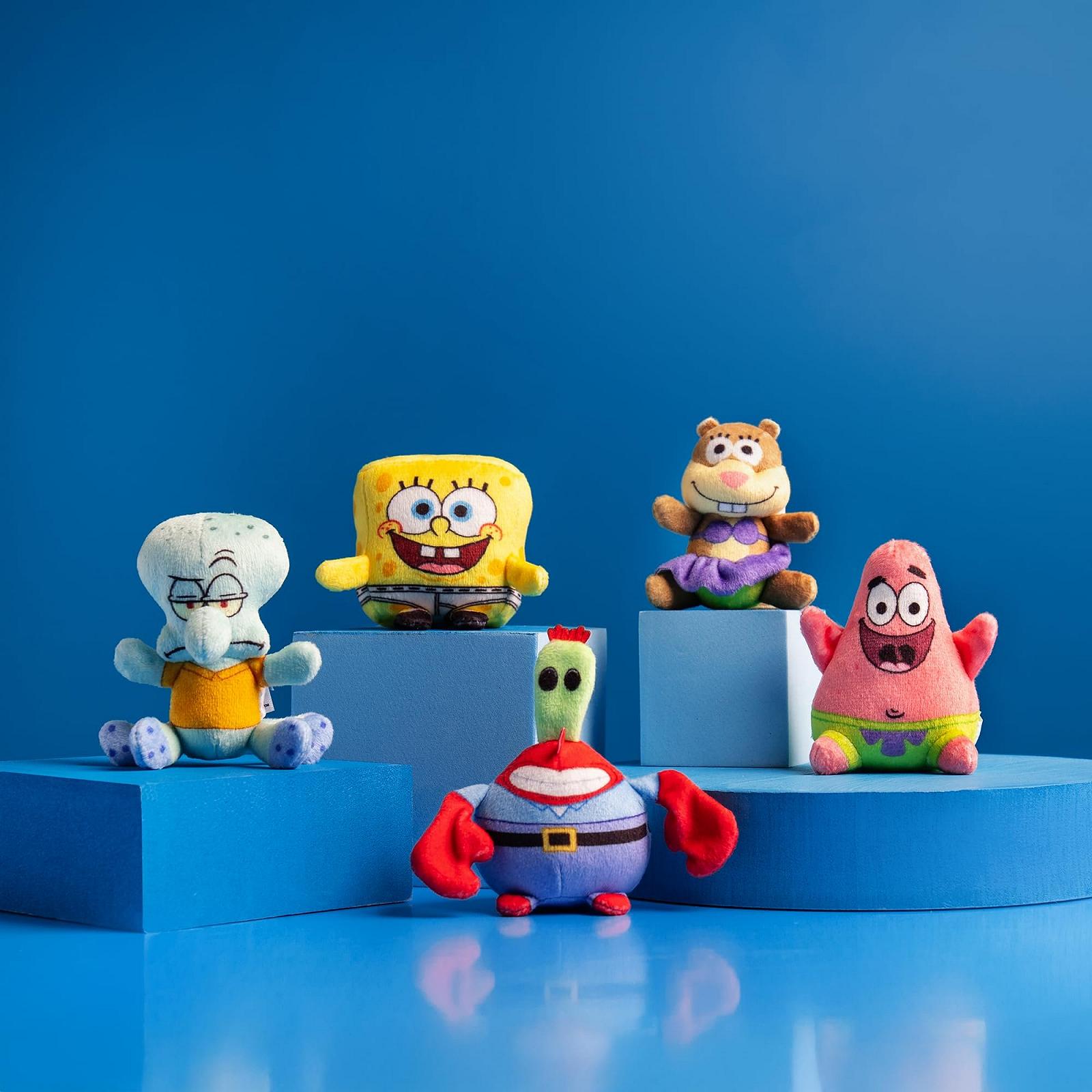 Фігурка Basic Fun Spongebob Squarepants Micro Teenies, колекційний набір, 5 шт, з 3 рідкісними фігурками, фото №6