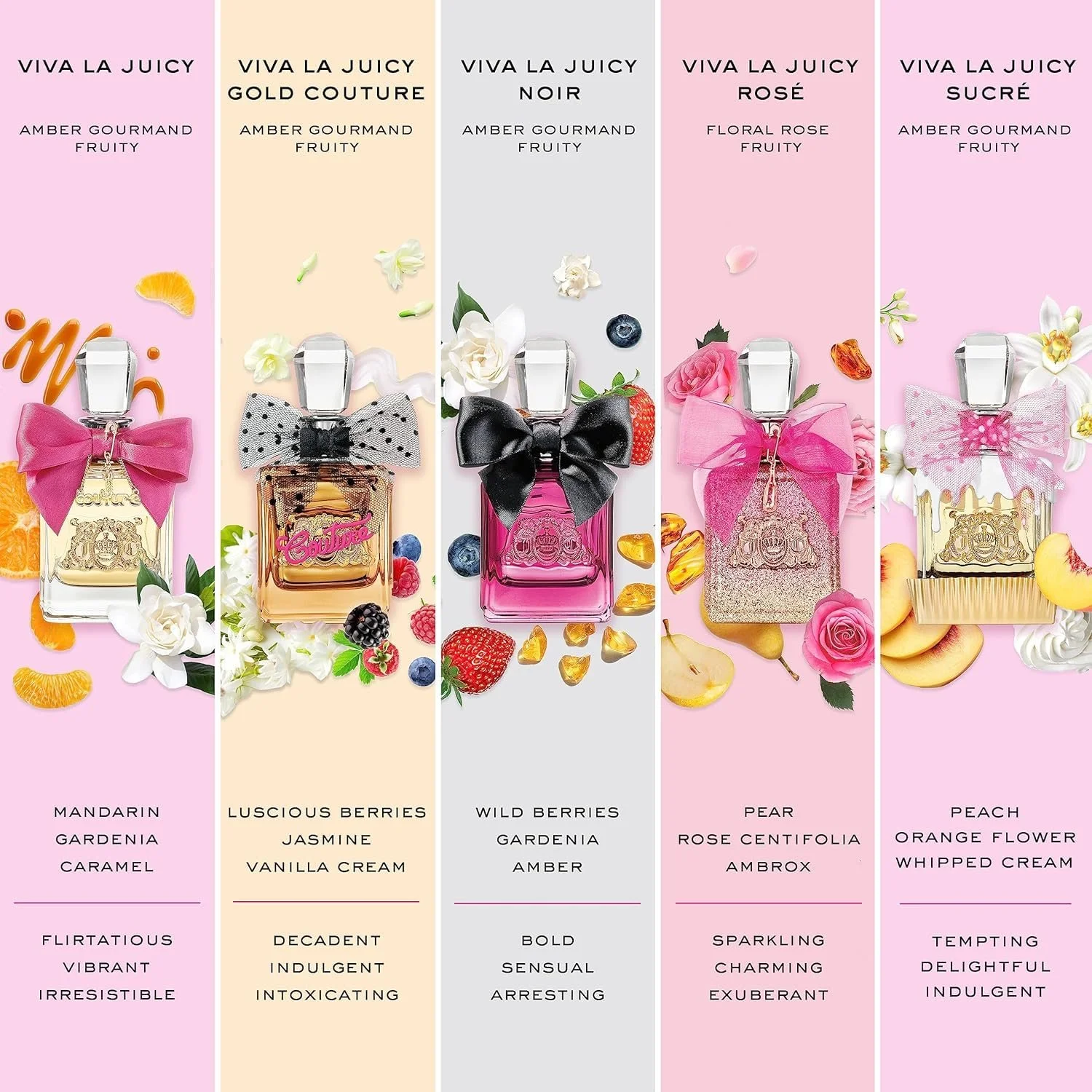 Парфумована вода Juicy Couture Viva la Juicy Квітковий, Жіночий, Романтичний, з дикими нотами, солодкий та легкий аромат для жінок, фото №5