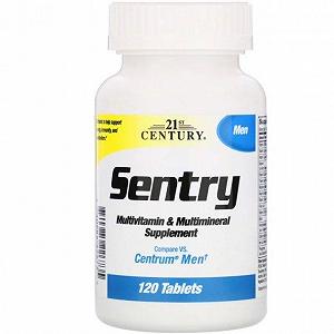 Витамины Sentry Multivitamin Multimineral Supplement Men 120 tablets - Фото 1
