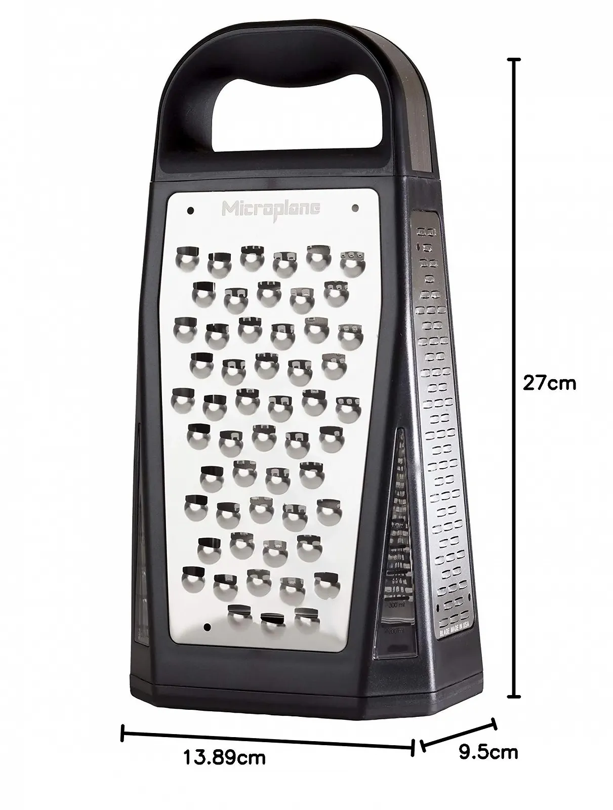 Терка MICROPLANE Specialty Series 5-в-1 Tower 34019 4-стороння леза з нержавіючої сталі, фото №10