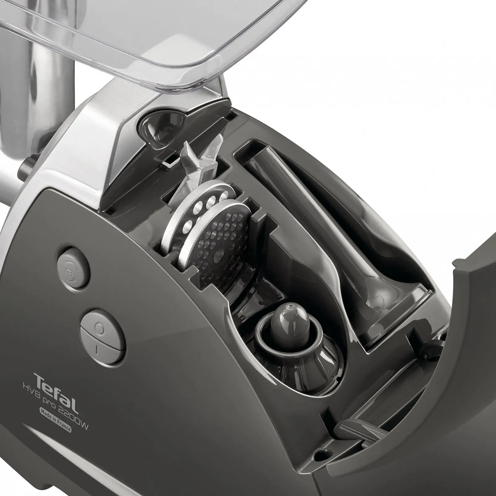 Электрическая мясорубка Tefal HV8 PRO 5-in-1 1510001401 металлическая, фото №3 Электрическая мясорубка Tefal HV8 PRO 5-in-1 1510001401 металлическая, фото №3