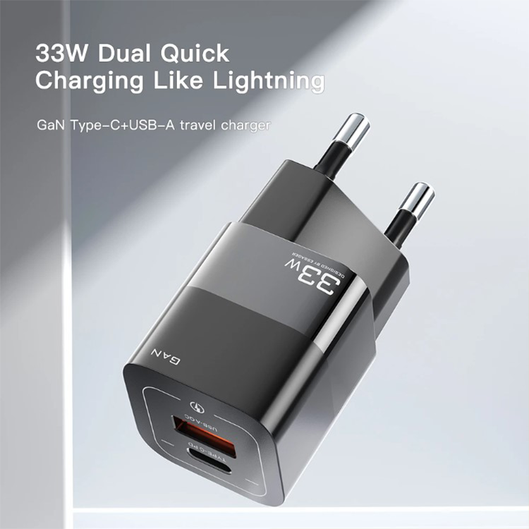 Зарядное устройство Square Brick ESSAGER USB Type C 33W, фото №6