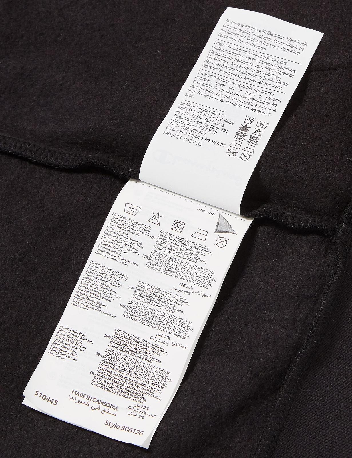 Худи Champion American Classics-Small Script Logo Детский Унисекс, фото №5