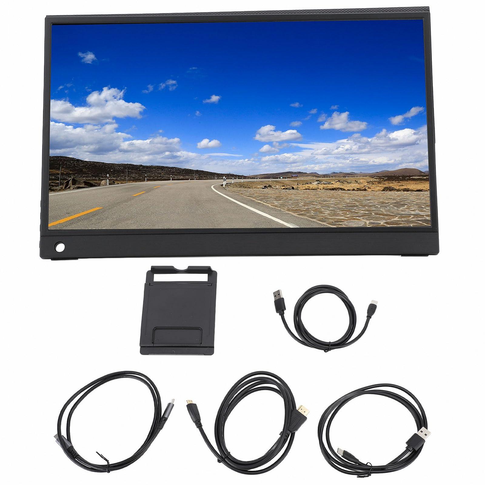 Портативный Gugxiom 13.3 дюйма ультра тонкий HDR IPS Черный, фото №2