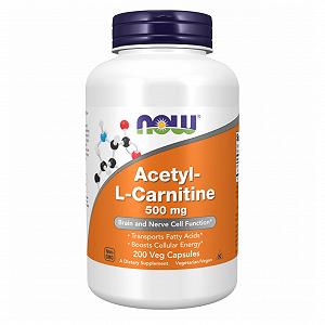 Acetyl L-Carnitine 500mg 200 vcaps