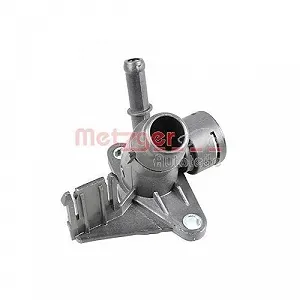 Фланець охолоджувальної рідини METZGER 4010276 для AUDI SEAT VW головка блоку циліндрів з боку КПП synthetic.ua - Фото 1