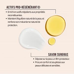 Гель для душу Rogé Cavaillès Macadamia Organic для сухої шкіри 1 л synthetic.ua - Фото 1