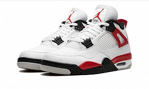Кросівки Jordan 4 Retro Red Cement 44 synthetic.ua - Фото 1