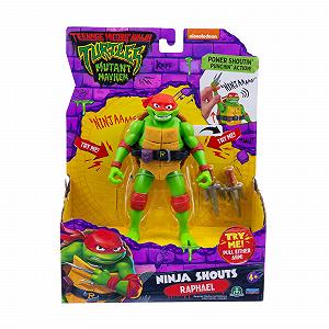 Фигурка Ninja Turtles Рафаэль 15 см с оружием и электронными функциями synthetic.ua - Фото 1