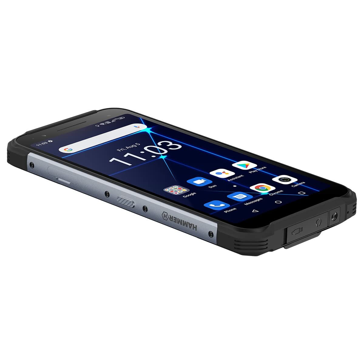 Смартфон Hammer Construction 6/128GB 6" Dual SIM Meteorite Black, фото №8