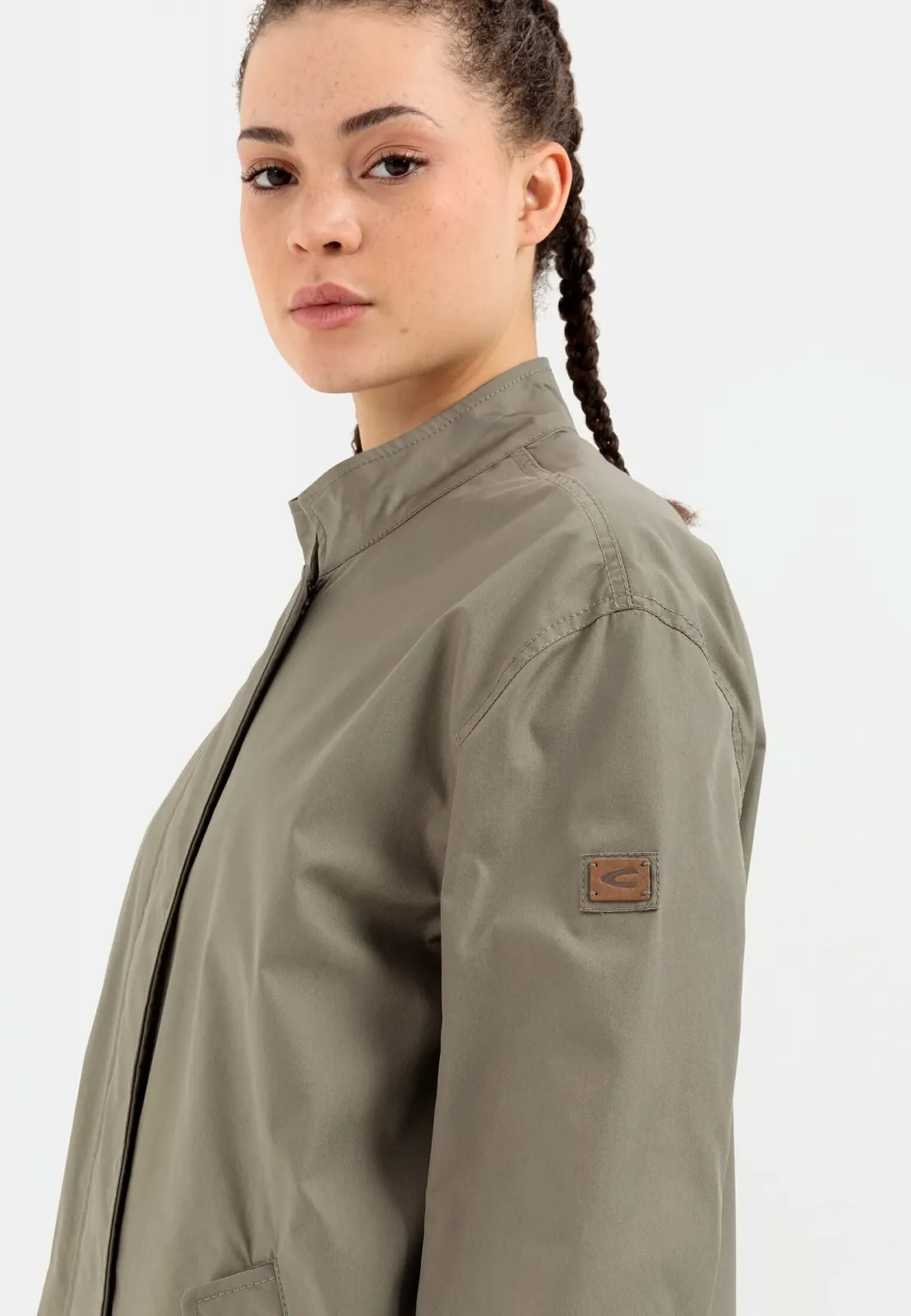 Водонепроникне пальто camel active Жіноче з коміром-стійкою, фото №6 Водонепроникне пальто camel active Жіноче з коміром-стійкою, фото №6