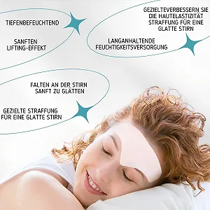 Пластирі від зморшок на лобі, 30 шт, Hydrogel Face Tape Lifting Face, колагенові антизморшкові пластирі synthetic.ua - Фото 1