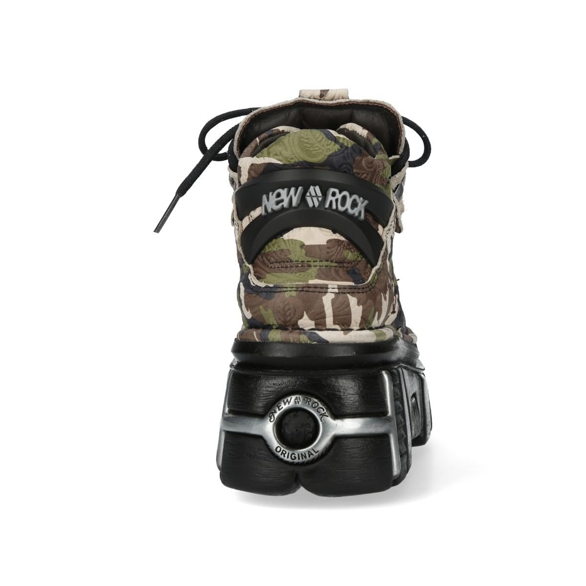 Черевики New Rock Gothic M-106-C169 Камуфляж Шкіра з металевим оздобленням, фото №7 Черевики New Rock Gothic M-106-C169 Камуфляж Шкіра з металевим оздобленням, фото №7