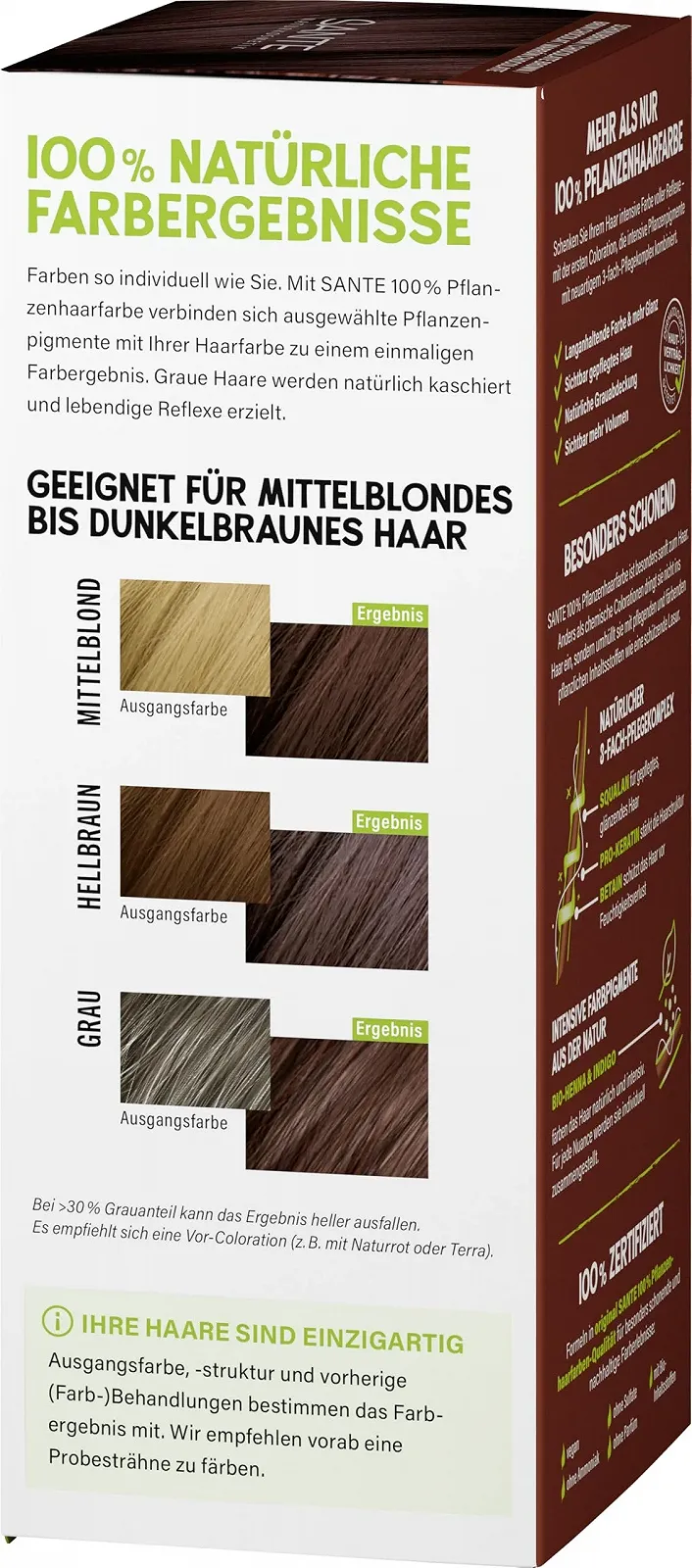 Фарба для волосся Рослинна Шоколадно-коричневий 02, фото №2