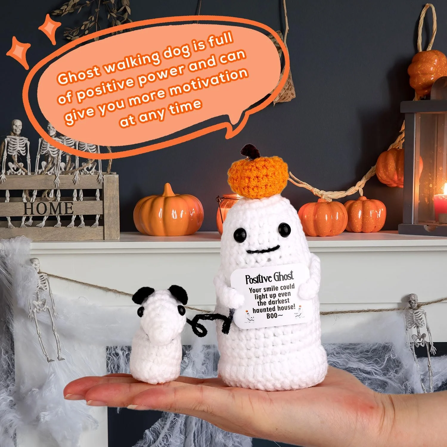 Игрушка TOYMIS Положительный Призрак с Собакой Хэллоуинский, фото №5