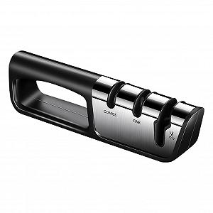 Точилка для ножей и ножниц Smart Knife Sharpener 3-ступенчатая профессиональная ручная - Фото 1