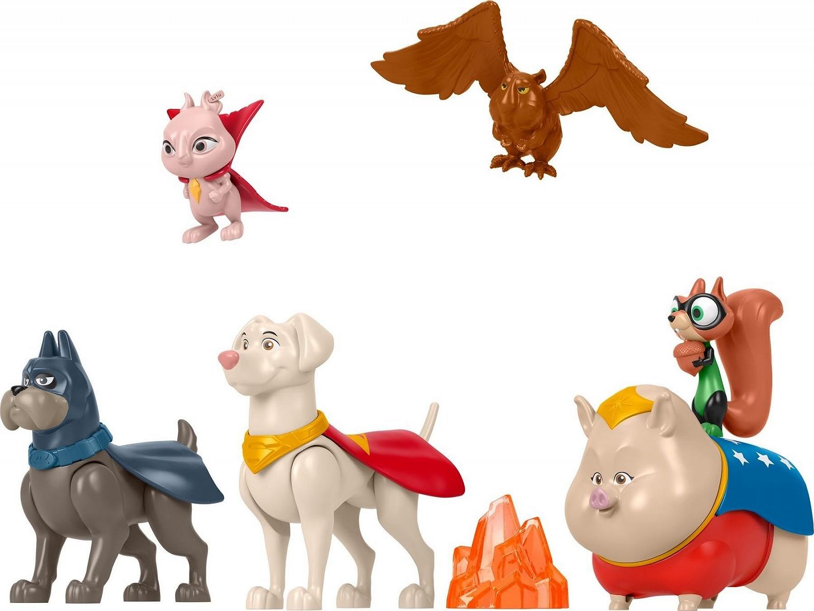 Игровой набор Фигурки Imaginext Price DC Super Pets HGL00 - DC League of Super-Pets 6 фигурок, фото №6