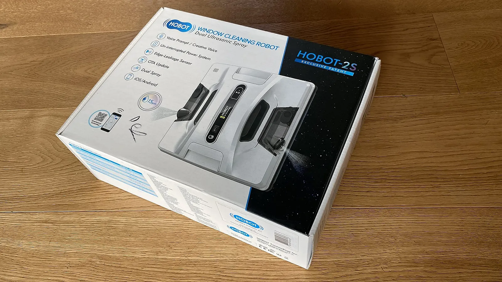 Робот для миття вікон Sichler Exclusive HOBOT-2S Professional, подвійний розпилювач, голосовий вивід, додаток, фото №1 Робот для миття вікон Sichler Exclusive HOBOT-2S Professional, подвійний розпилювач, голосовий вивід, додаток, фото №1