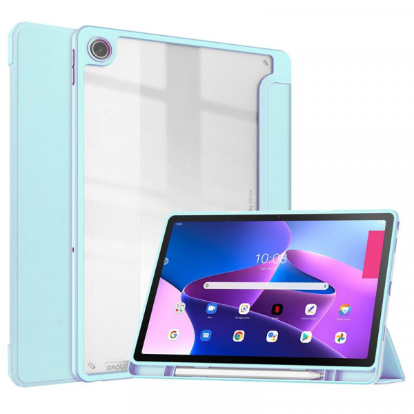 Чехол-книжка BeCover Soft Edge для Lenovo Tab M10 Plus TB-125F 3rd Gen 10.61" Light Blue 708370, фото №2