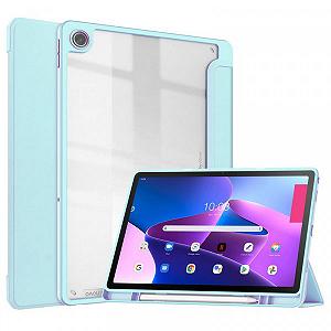 Чехол-книжка BeCover Soft Edge для Lenovo Tab M10 Plus TB-125F 3rd Gen 10.61" Light Blue 708370 synthetic.ua - Фото 1