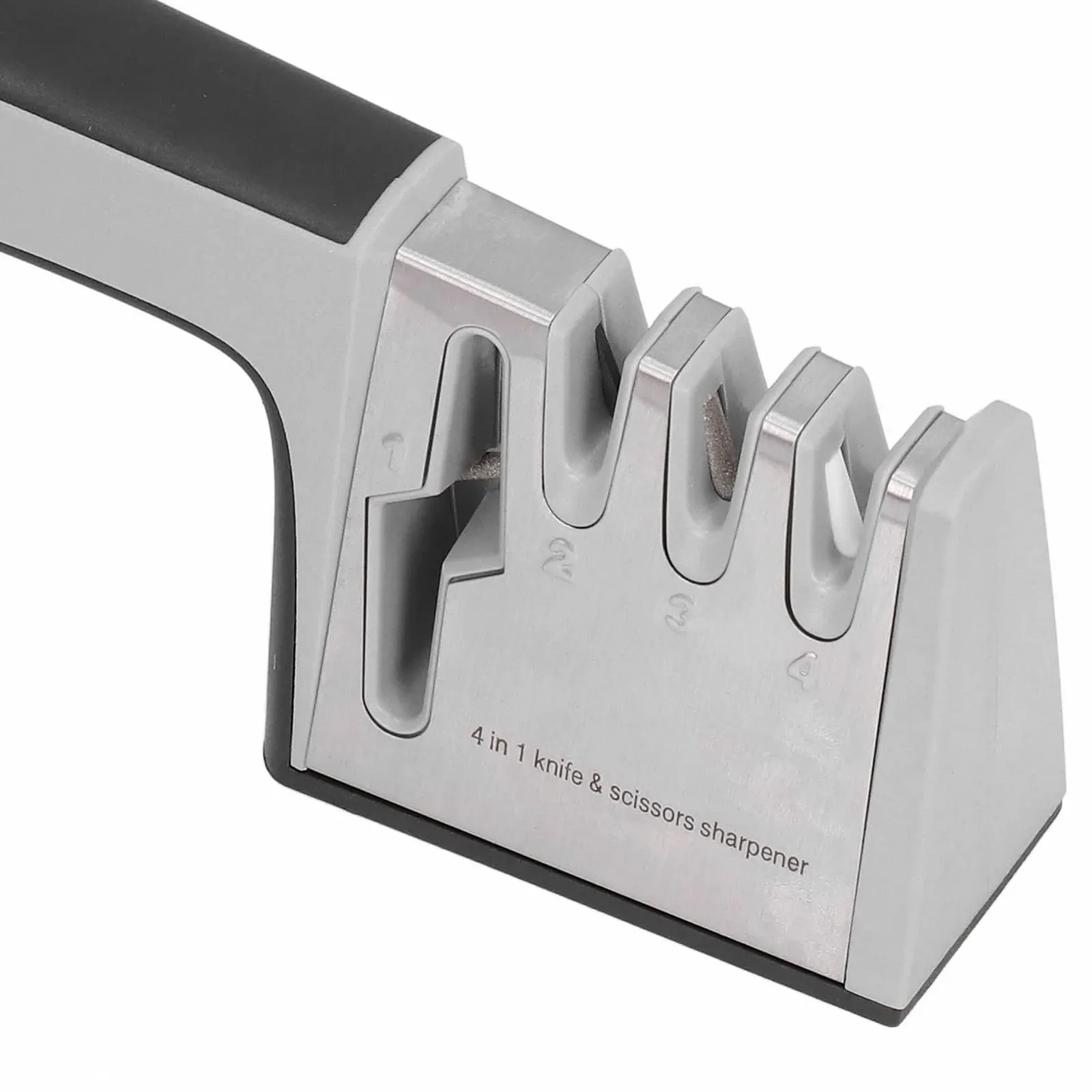 Точило для ножів та ножиць Швидке заточування Нековзна основа Компактне Міцне, фото №8