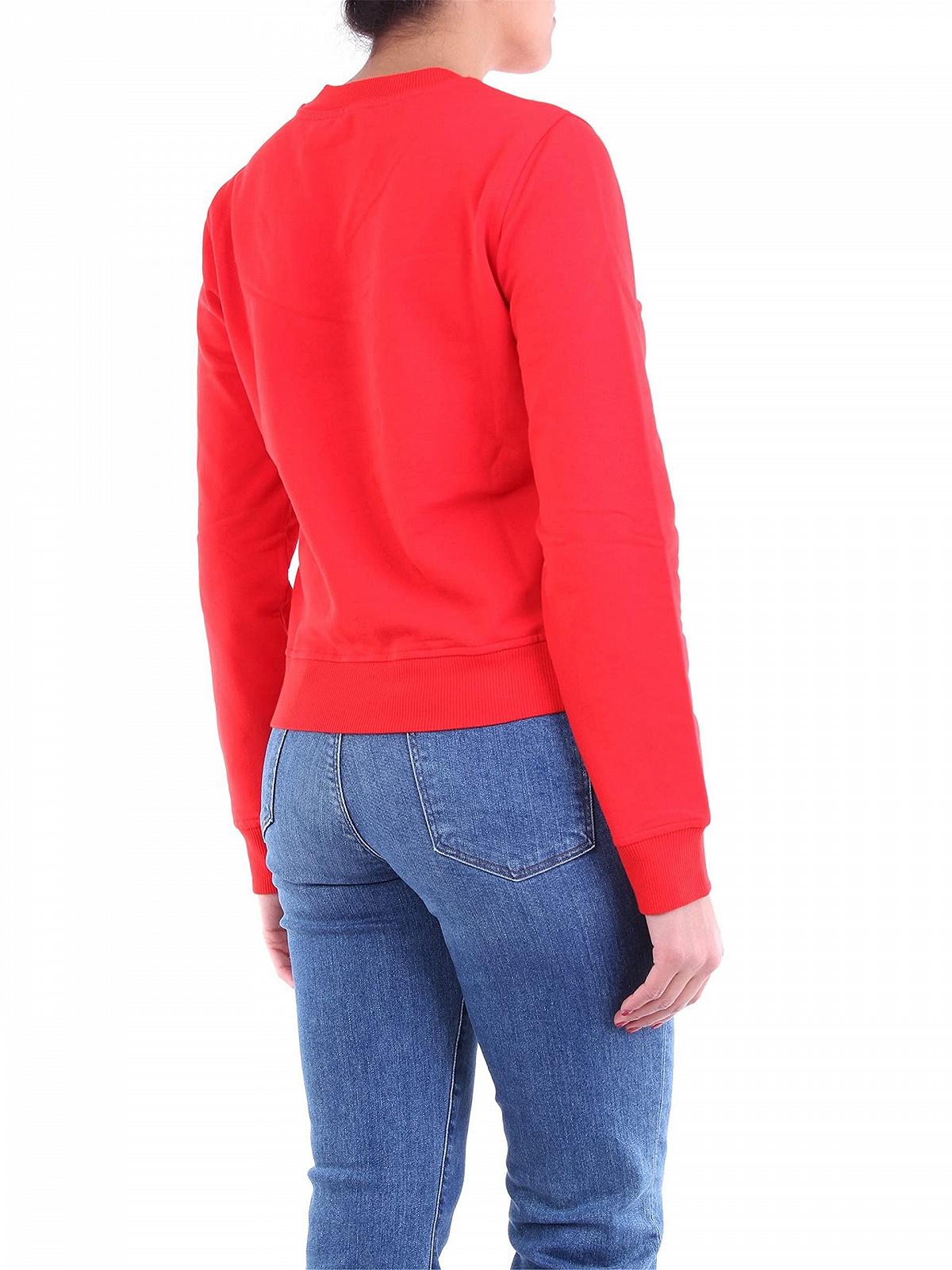 Свитер Love Moschino с длинными рукавами, сердцем и логотипом, фото №6