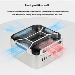 Подставка для ноутбука с рассеиванием тепла для настольного ПК, небольшая компьютерная алюминиевая охлаждающая подставка synthetic.ua - Фото 1