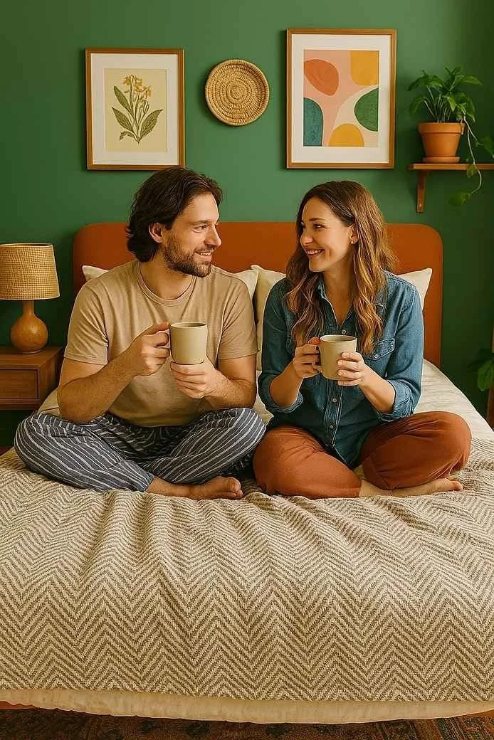 Покривало Meri-Home 150 x 200 см Коричневий, фото №7 Покривало Meri-Home 150 x 200 см Коричневий, фото №7