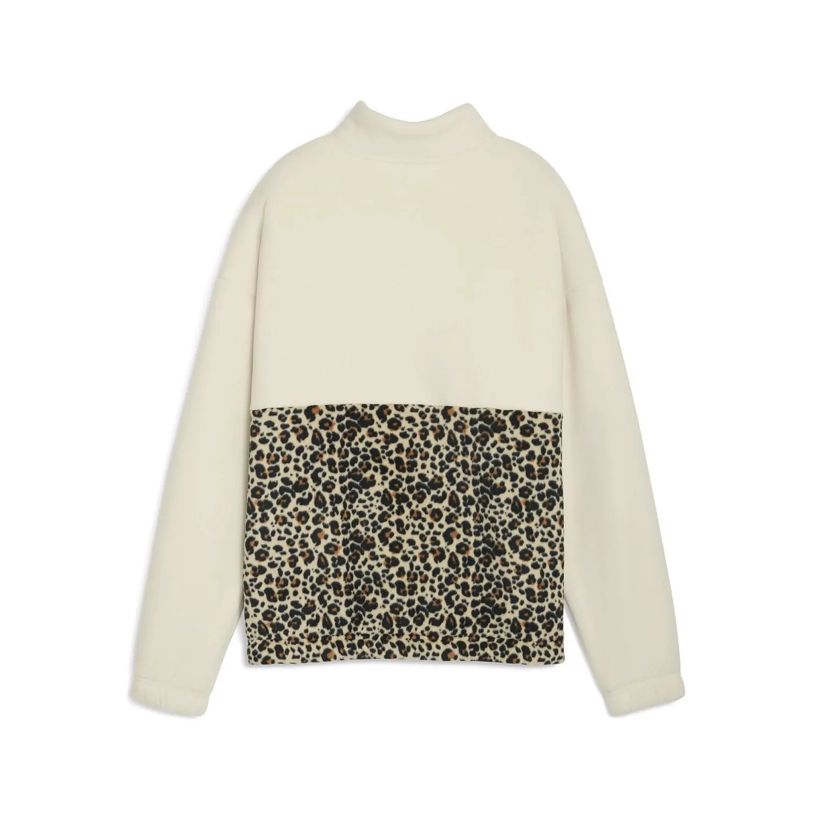 Толстовка PUMA ESS Graphic Animal Relaxed Half-Zip Crew для девочек, фото №2 Толстовка PUMA ESS Graphic Animal Relaxed Half-Zip Crew для девочек, фото №2