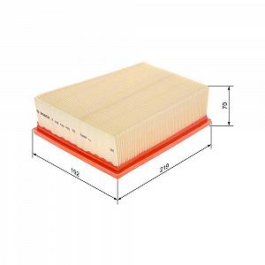 Фильтр воздушный BOSCH F 026 400 489 для MERCEDES-BENZ NISSAN RENAULT - Фото 1