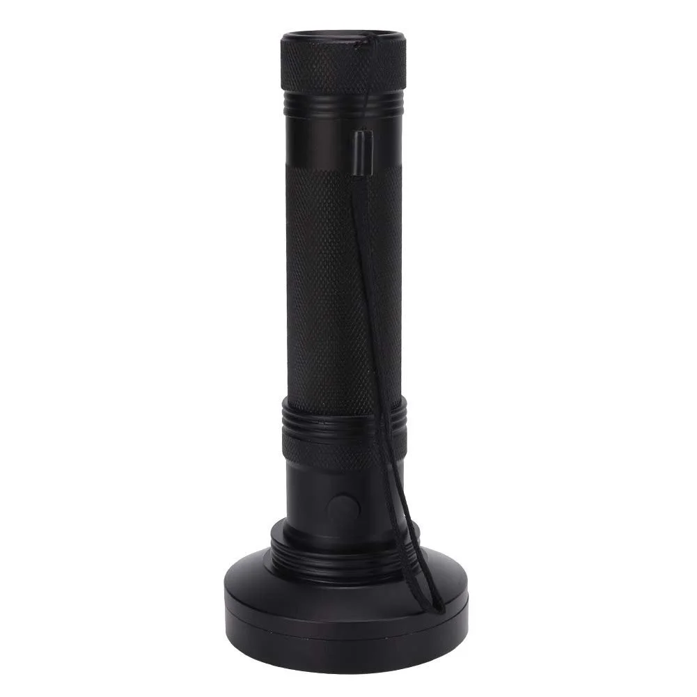 Ліхтар ViaGasaFamido 100 LED Алюмінієвий та гумовий корпус Чорний, фото №2