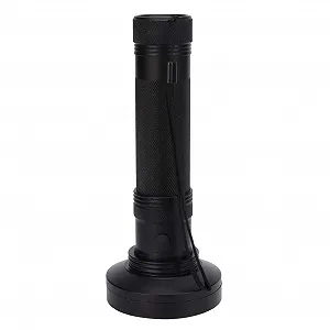 Ліхтар ViaGasaFamido 100 LED Алюмінієвий та гумовий корпус Чорний synthetic.ua - Фото 1