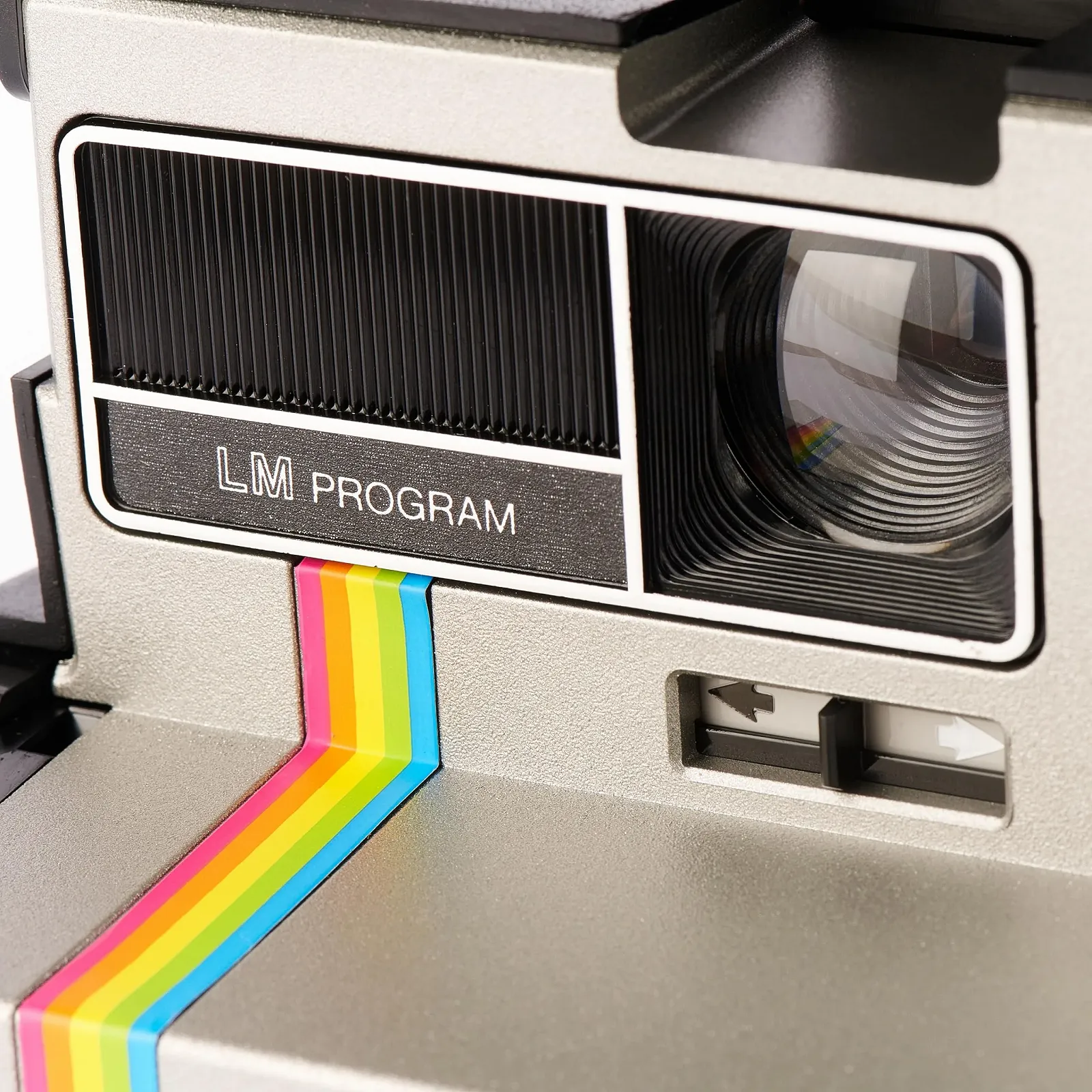 Мгновенная камера Polaroid Supercolor 635 LM Rainbow Серебристая, фото №5