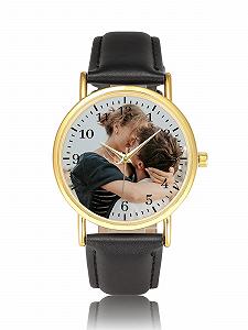 Купити Годинник Кварцовий Аналоговий Шкіряний Ремінець з Фотогравіюванням JSDDE Персоналізований для Чоловіків та Жінок - Фото 1 Годинник Кварцовий Аналоговий Шкіряний Ремінець з Фотогравіюванням JSDDE Персоналізований для Чоловіків та Жінок - Фото 1