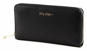 Кошелек Tommy Hilfiger Iconic Tommy Large ZA AW0AW12186, Черный - Фото 1