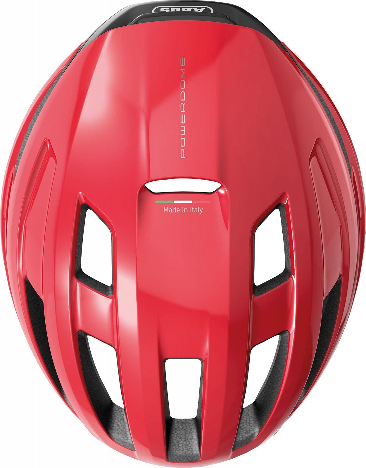 Шолом ABUS PowerDome Road Bike, для шосейного велосипеда, легкий, з системою вентиляції, аеродинамічний, для чоловіків і жінок, фото №4