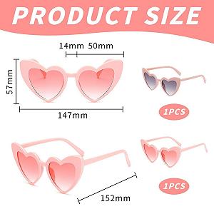 Солнцезащитные Очки Розовые (2 шт) synthetic.ua - Фото 1