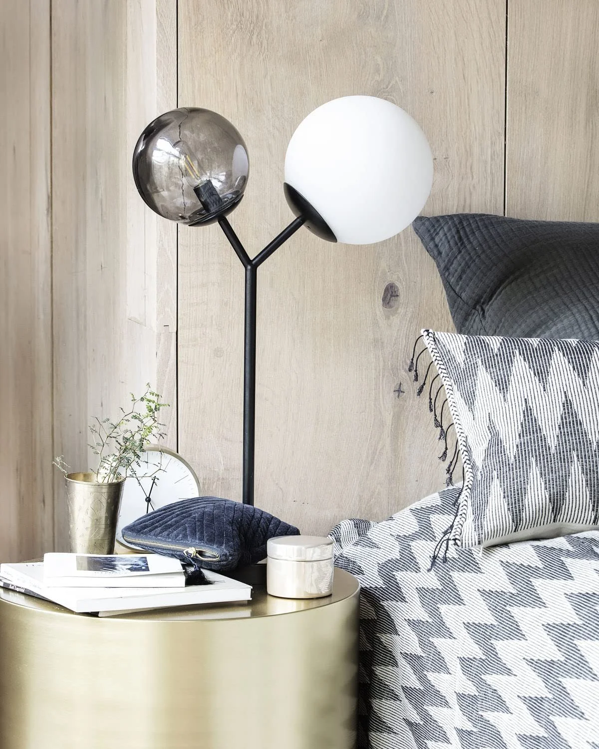 Настільна лампа House Doctor Twice Чорна 42 см, фото №7