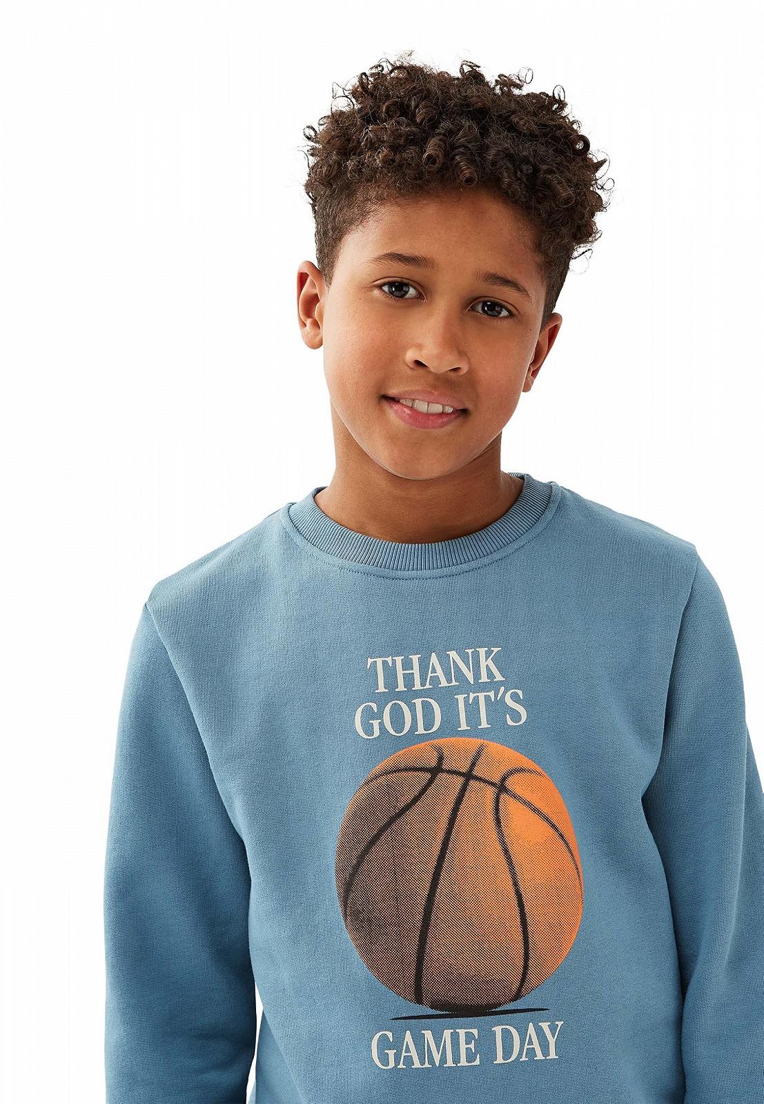 Дитячий органічний бавовняний світшот Band of Rascals Game Day, фото №3 Дитячий органічний бавовняний світшот Band of Rascals Game Day, фото №3