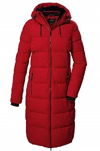 Жіноче пальто Killtec Kow 56 Wmn Qltd Ct стьобане з капюшоном - Фото 1